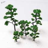 5pcs 40-120mm miniature trees for scale modeling tools