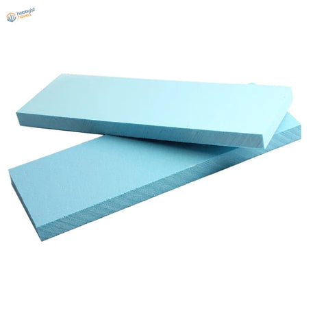 5pcs light blue foam slabs, rectangular textured boards with visible edges