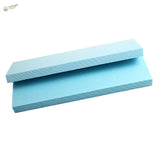 5pcs blue foam slabs with light blue rectangular textured surfaces