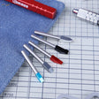 UStar beveled sanding tools: 5pcs set of metallic engraving bits with red, black, blue tips