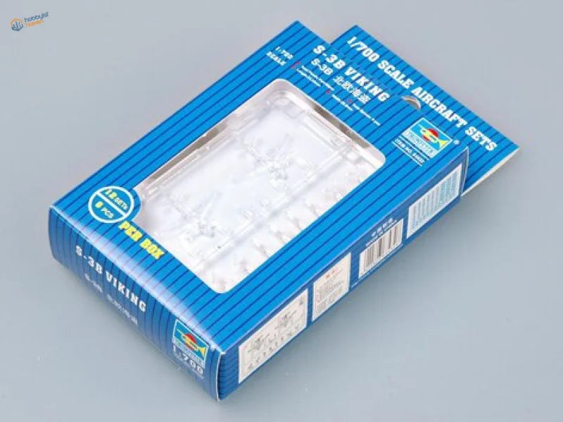 1/700 S-3B Viking acrylic model in blue box for aircraft carrier air wing