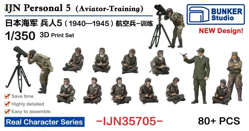 60/80/100+ pz Figure Navali IJN della WWII 1/350