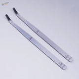 Two 600# and 1000# precision angled file pry bars with curved ends
