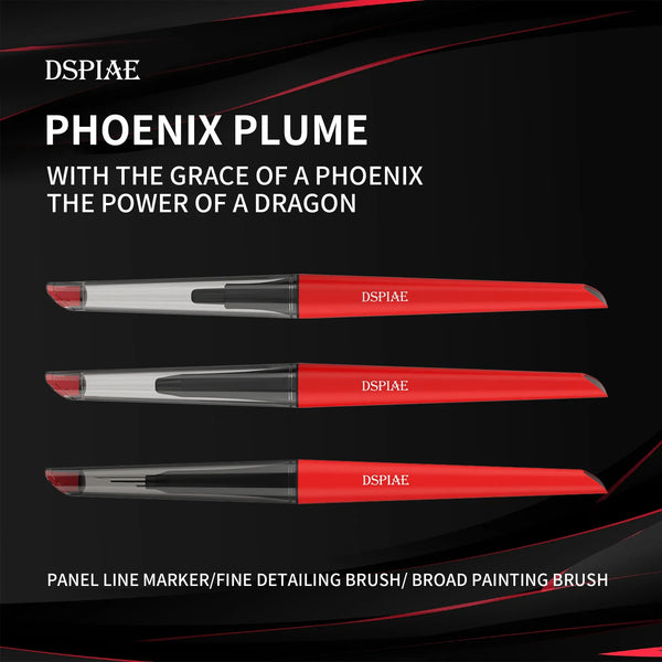 DSPIAE Brushes & Panel Liner Brushes