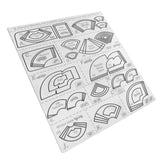 1/35 1/72 mask cutting stencil for vehicle windows and windshield wipers