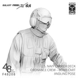 1/48 US Navy hangarskib dækbesætningsfigur