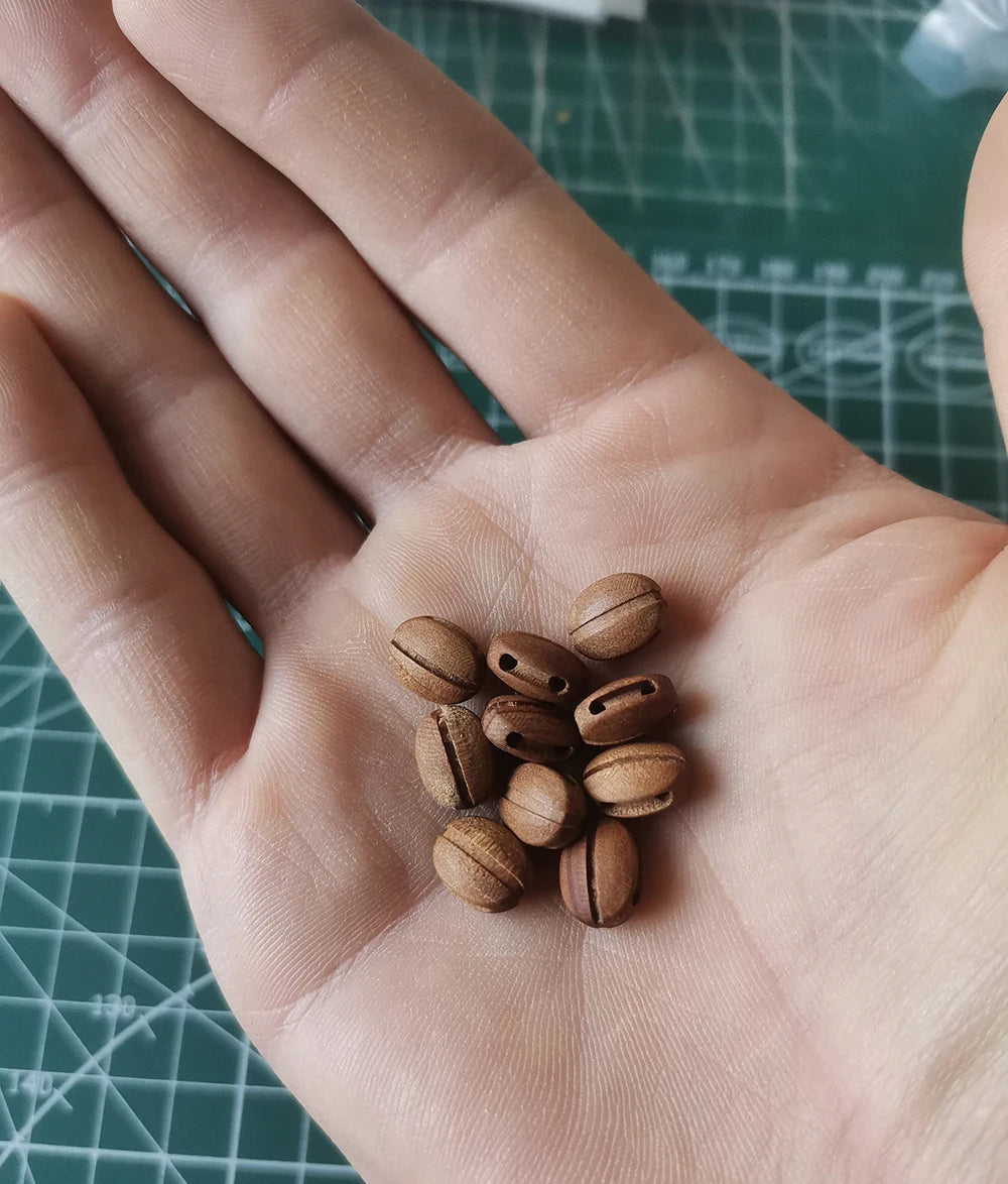 10 Stück 3~10 mm Holz Einzelfallrollen