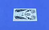 Galaxy Model 1/48 decals masks set for F-16C Venom white sheet