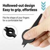 Fingertip Lever-Action Hobby Tweezers