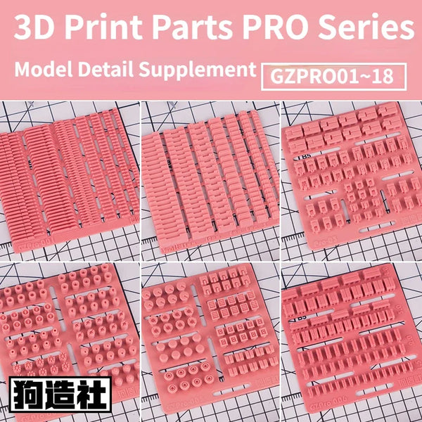 3D-Printed Parts For Gundam & Sci-Fi Models