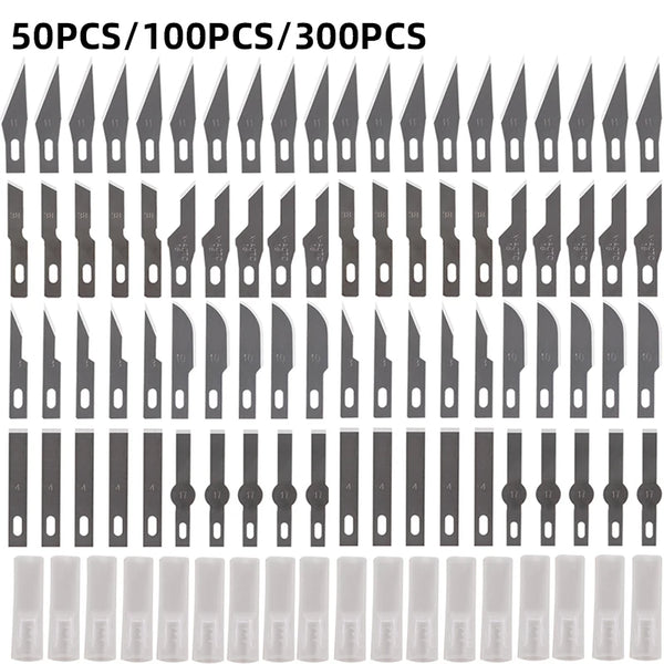 50/100/300pcs Honny Knife Blades (Several Shapes Available)