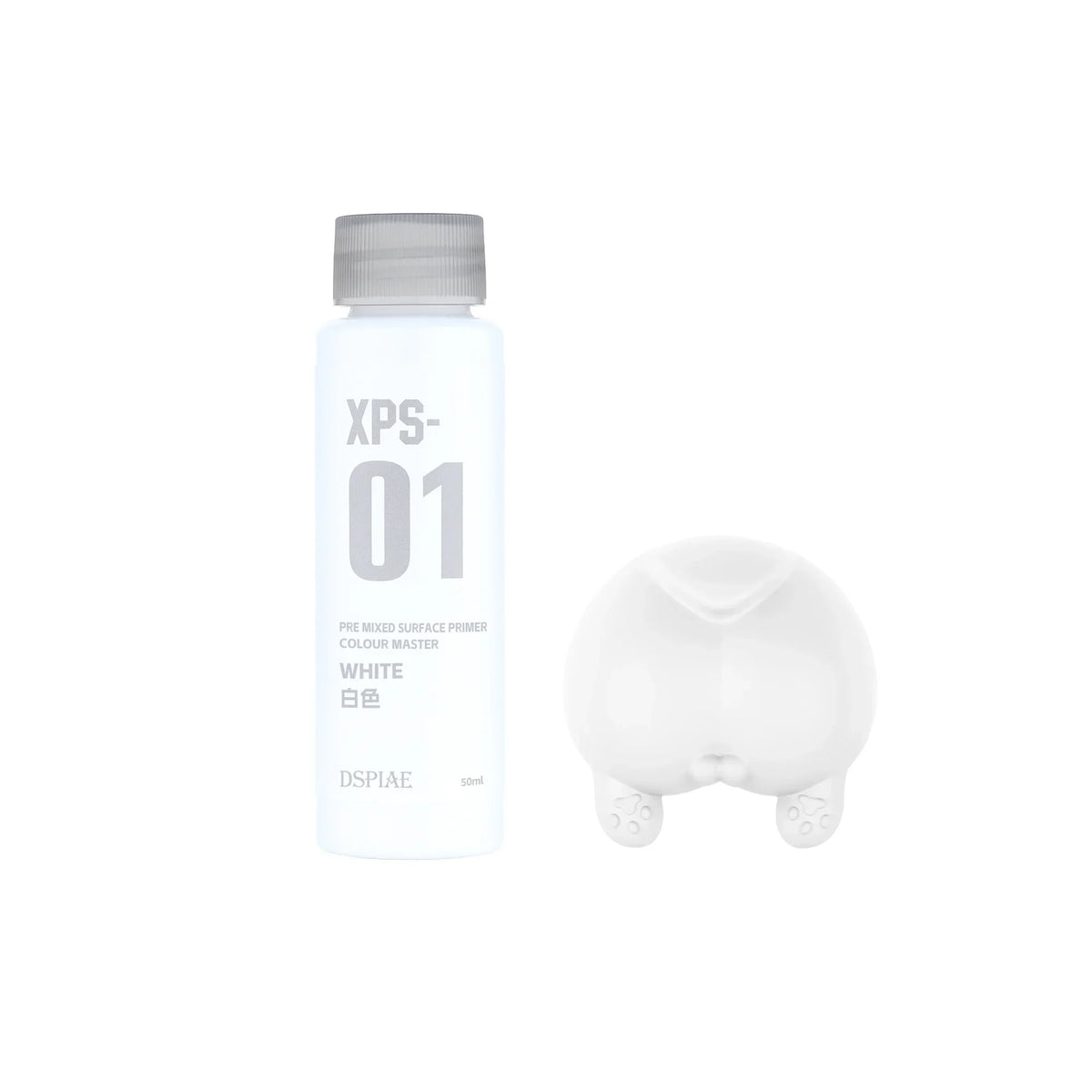 DSPIAE 50ml xps-01 white acrylic primers with pig figurine