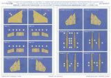 Galaxy Model 1/72 decals masks set: die-cut flexible mask for F-15C L7205