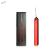 Red metallic iShine aluminum hand saw for scale modeling tools