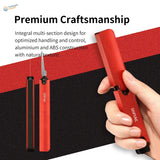 Red DSPAE folding aluminum hand saw for scale modeling tools