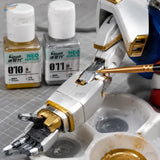 AquaQ 6 Colors Metallic Acrylic Paint Set
