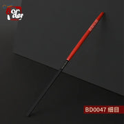 Border Model Ultra-Thin Modeling File with red black border and ridged edge
