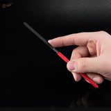 Border Model ultra-thin modeling file with red handle and black blade