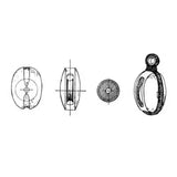Cormake 3D-Printed Rigging Pulleys for Ship Models
