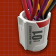 Anti-rust storage for precision hobby tools: white cylindrical organizer