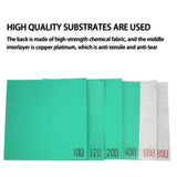 Diamond emery cloth sanding sheets for resin and metal models
