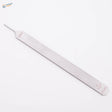 Double-sided stainless steel ultra-fine file for scale modeling tools