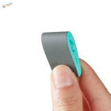 DSPIAE sanding sponge set back: gray adhesive strip with teal backing