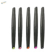DSPIAE 5pcs fluorescent acrylic pens with colorful tip caps