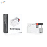 DSPIAE 9-in-1 multi-purpose processing assistance platform in white and silver with red button
