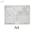 DSPIAE A4 transparent self-healing cutting mat with grid markings for scale modeling tools