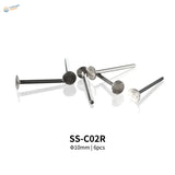 Dspiae connecting rods with silver stainless steel rivets for sanding disk