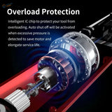 DSPIAE reciprocating sander silver motor with gears and IC chip