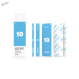 DSPIAE acrylic sanding sticks set with blue white #10 grit pads