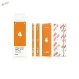 DSPIAE #400 acrylic sanding sticks set with orange pads and sleeve