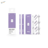 DSPIAE acrylic sanding sticks set: purple white #800 grit pads