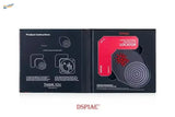Black and red dspiae stepless circle cutter with locator and sun emblem on label for precise circle cutting tasks