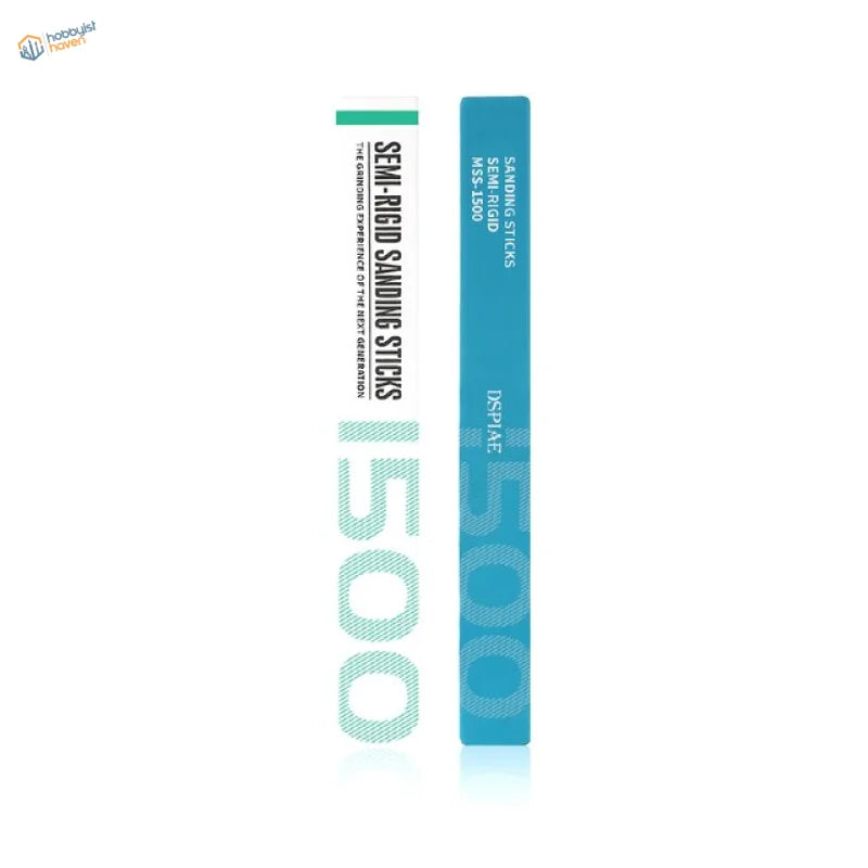 DSPIAE semi-rigid sanding sticks model 1500 in teal and white package