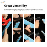 DSPIAE semi-rigid sanding sticks black adhesive strip with blue backing