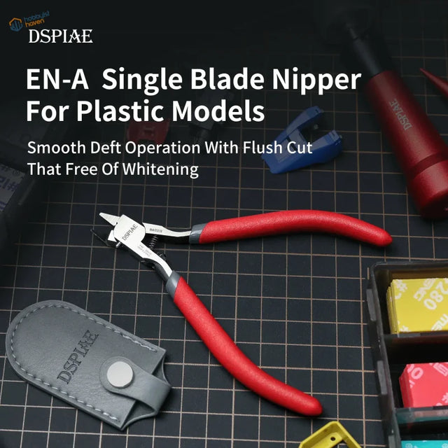 DSPIAE single blade nipper red handles precision hobby scale modeling tool