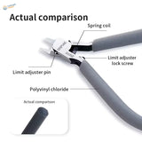 DSPIAE ST-C2 precision wire cutters with 60CrV steel jaws for scale modeling