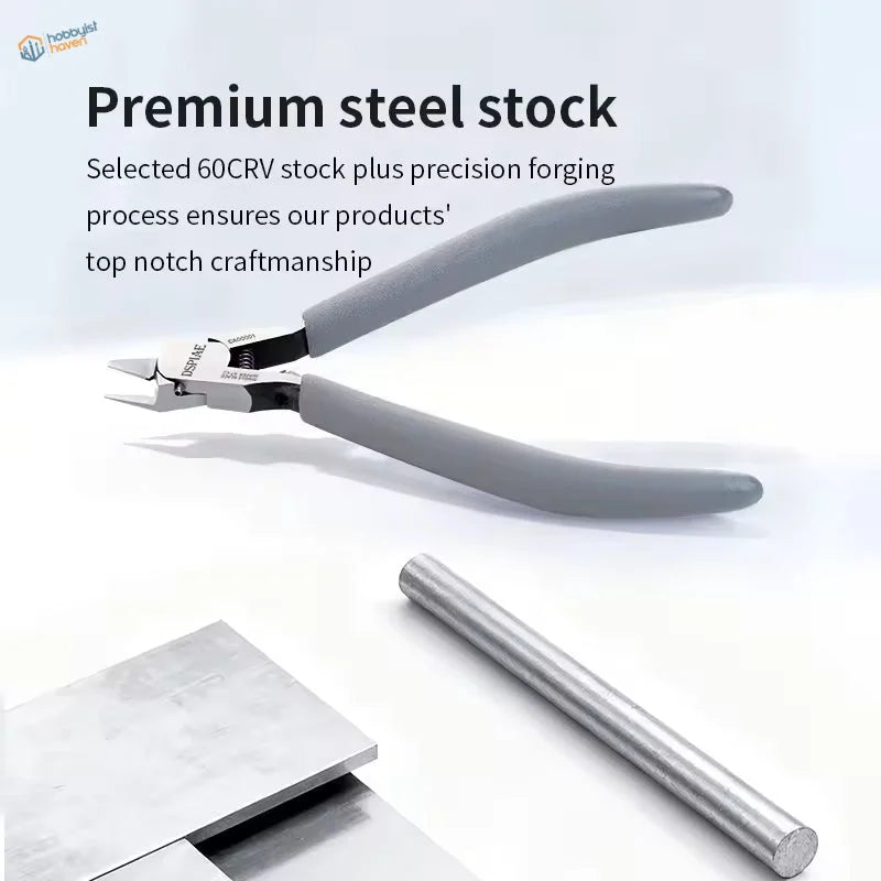 DSPIAE ST-C2 side cutter in 60CrV steel for scale modeling tools