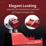 DSPIAE red silver CNC aluminum super glue applicator stand