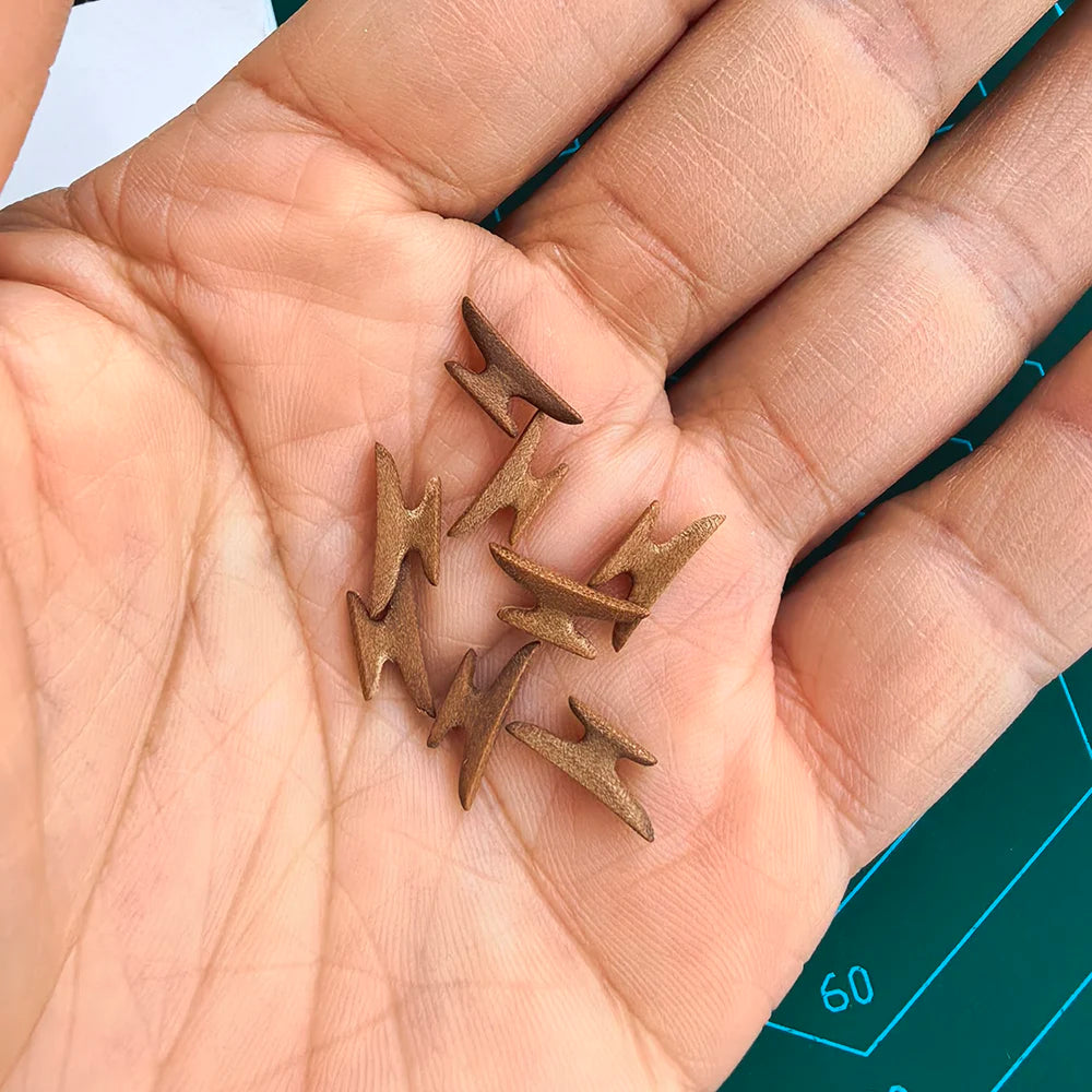 10 adet Ardıç Ağacı Boynuz Kelepçeleri Gemi Modelleri için