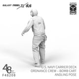1/48 US Navy hangarskib dækbesætningsfigur