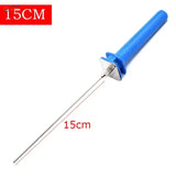Blue handled 15cm needle tool for electric foam cutter
