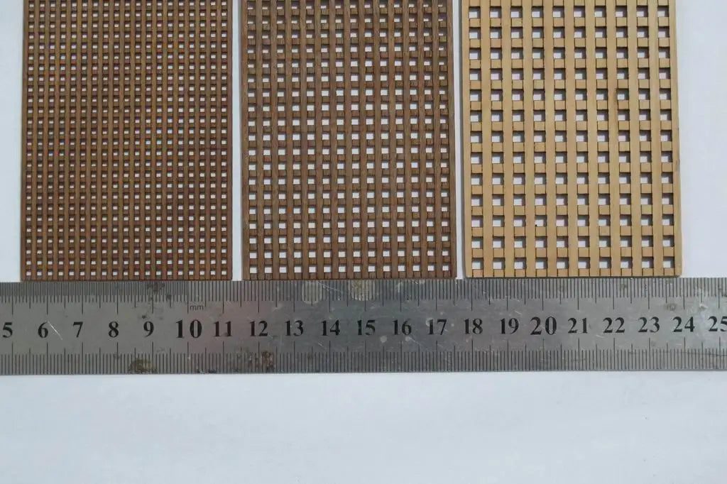 Cherry Wood Deck Grating for Ship Models