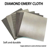 Diamond emery cloth sanding sheets for resin and metal models