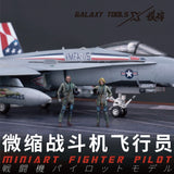 1/48 resin modern fighter pilots: gray red-striped jet model with VMFA-115 markings