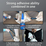 Blue-tipped white 20ml bottle of loolifl 480 black cyanoacrylate adhesive in single 20ml bottle packaging