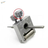 Silver fix angle carving seal mounting tool with knurled knobs